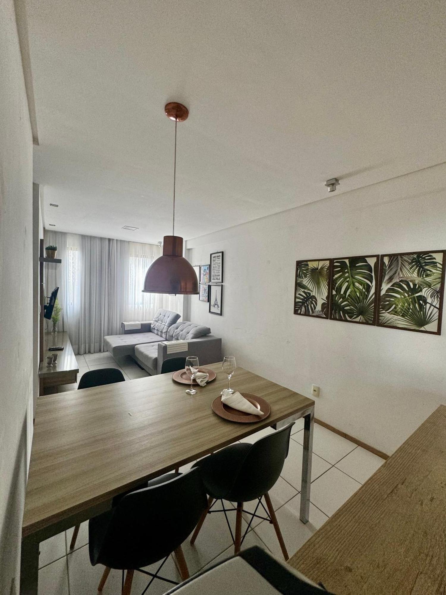 Apartamento 2 Quartos A 4 Minutos Do Mar De Maceio Экстерьер фото